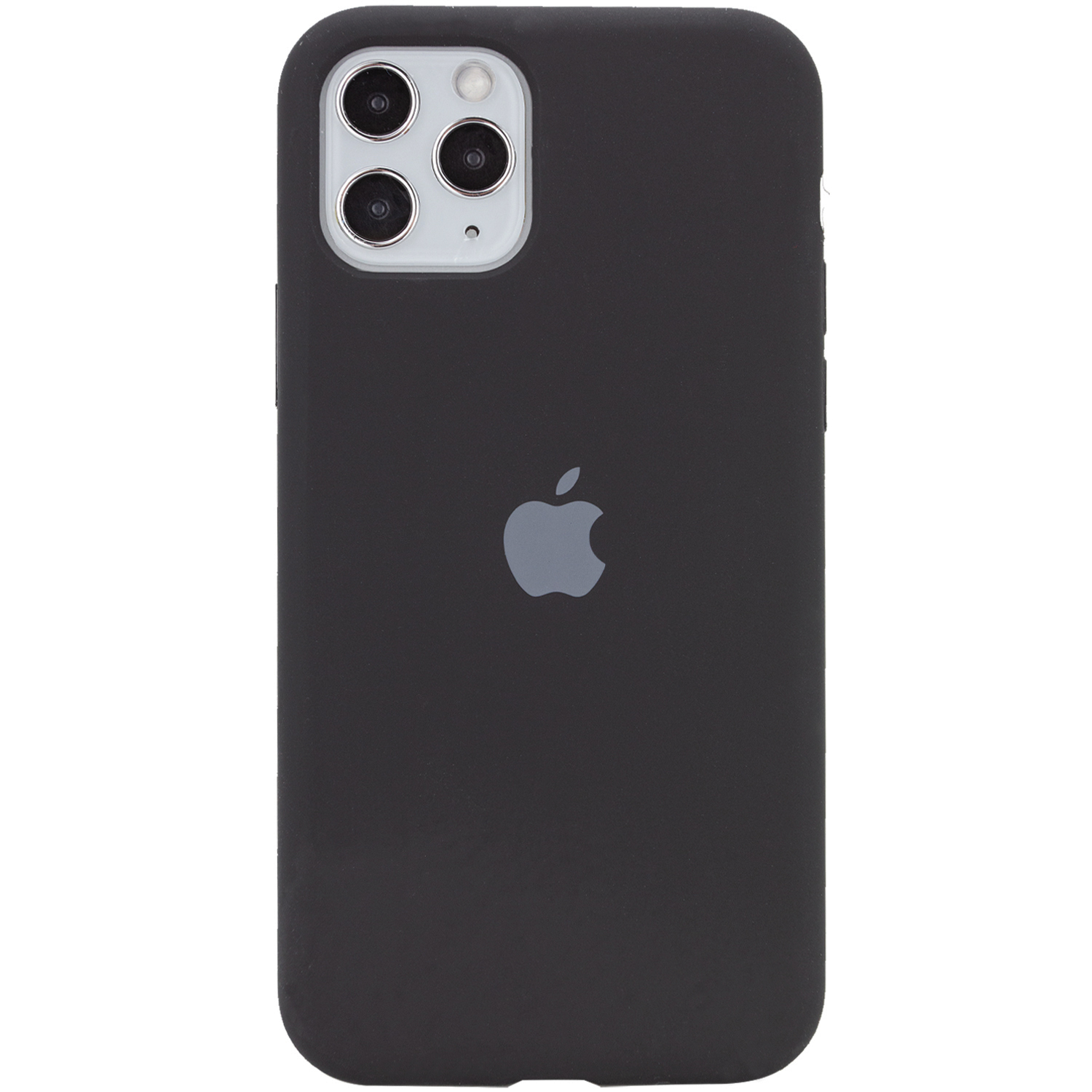 Silicone Case Full Protective (AA) для iPhone 11 Pro (5.8")  (Black)-0